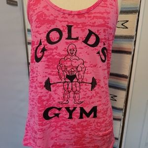 Golds gym tank top size small